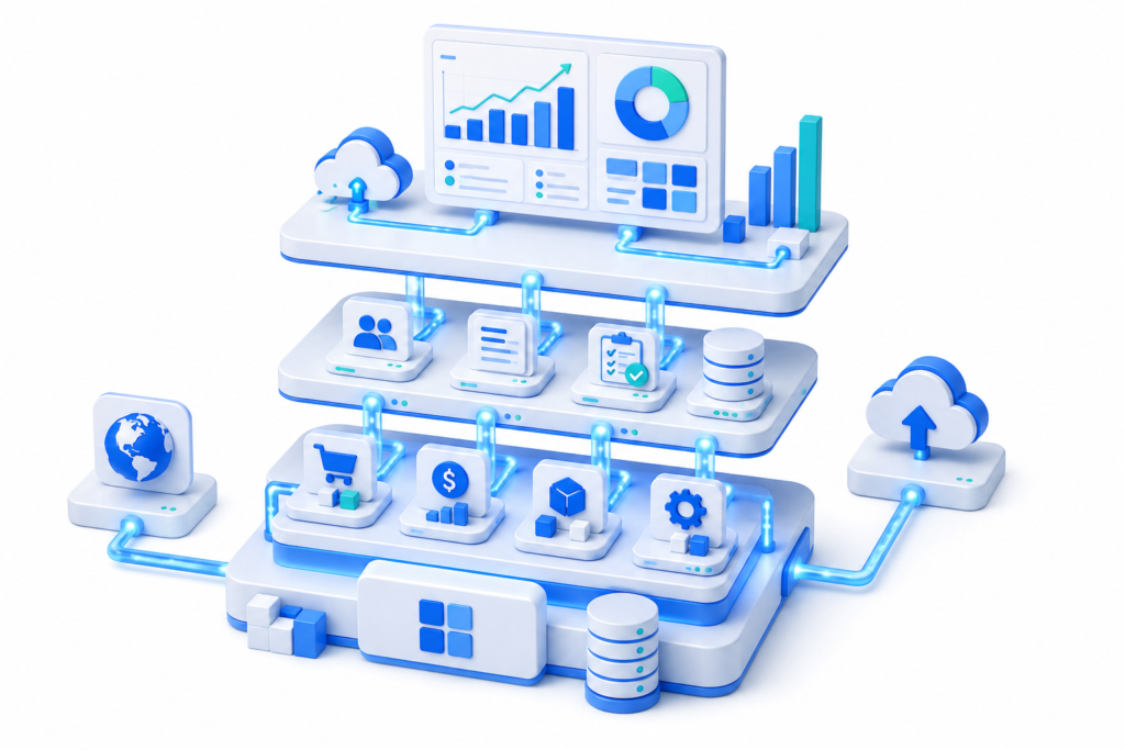 Business Central reporting and dashboards scaling with business growth