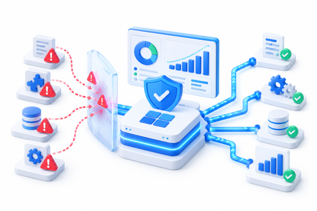 ERP risks identified and addressed before implementation