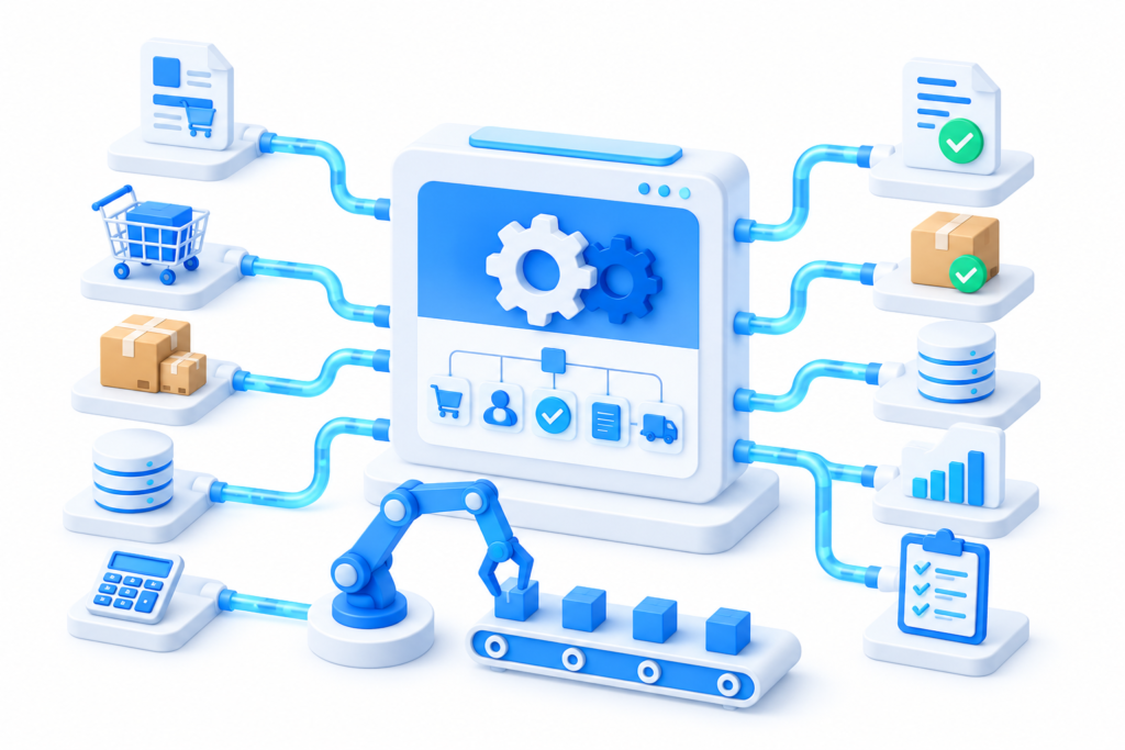 Construction purchasing connected to project requirements in Business Central