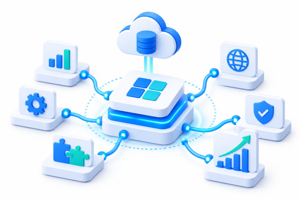 Business Central extended with add-on features and integrations