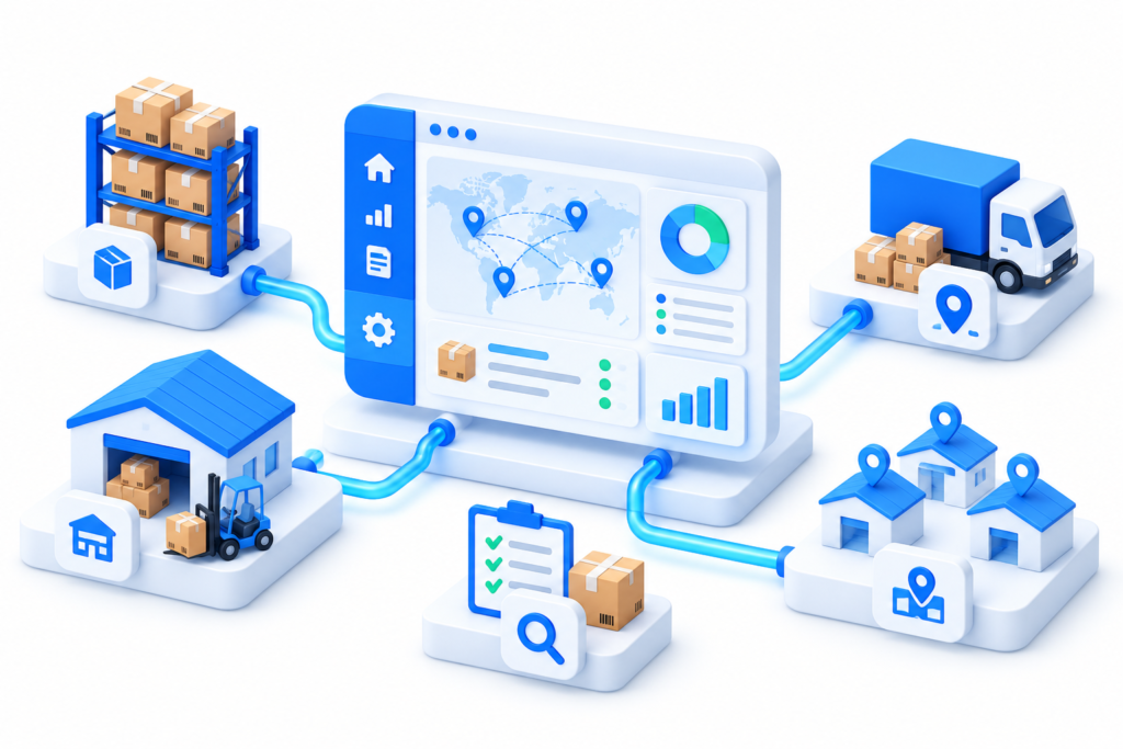 Inventory visibility across warehouses and locations in Business Central