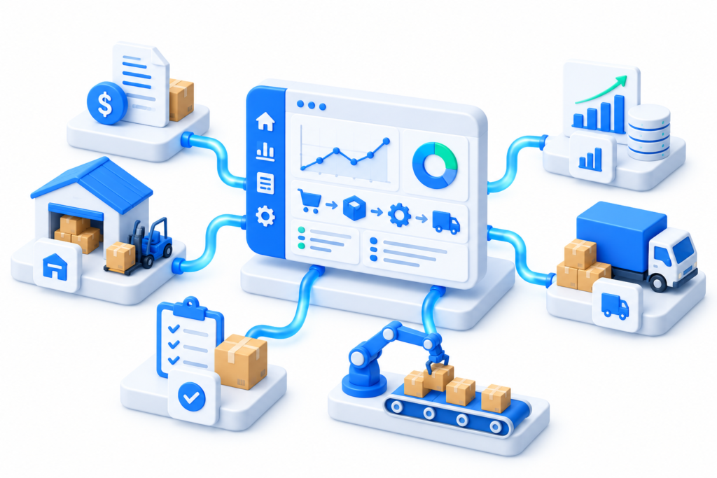 Retail purchasing and inventory kept aligned in Business Central