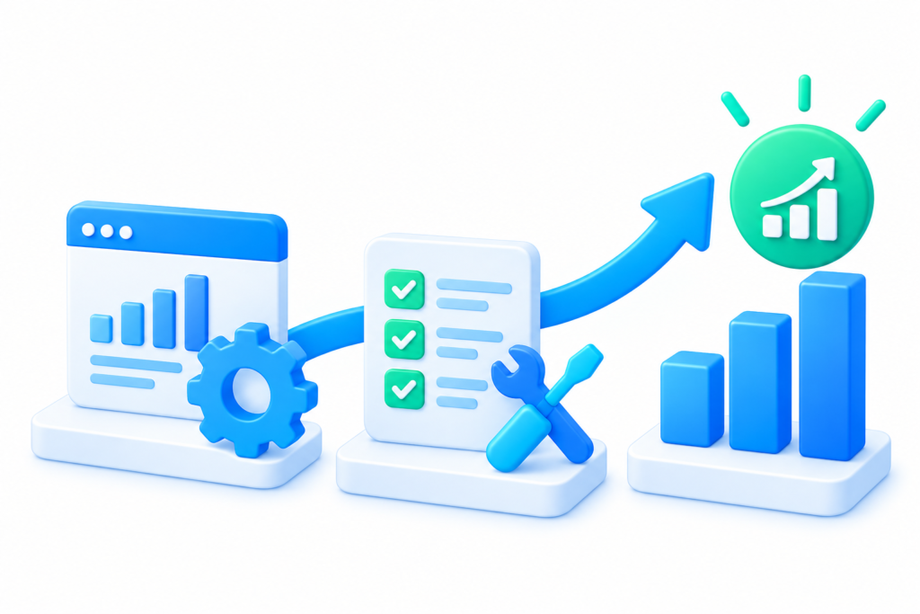 Business Central reports and processes being optimized as the business grows